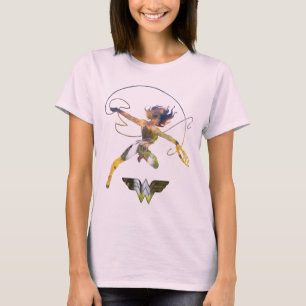 T-shirt Wononwoman Sunset Cascade Silhouette