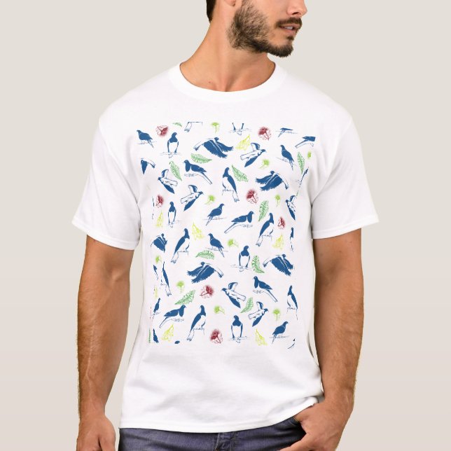 T-shirt Wood Pigeon Kereru (Devant)
