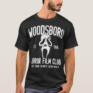 T-shirt Woodsboro Horreur personnage porter le Masque Film