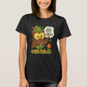 T-shirt Woodsy Owl donne un coup de coeur à propos de la J