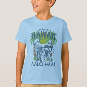 T-shirt Woody et Buzz - Bienvenue à Hawaii