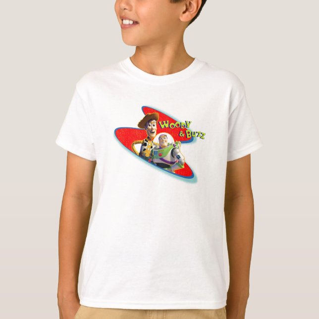 T-shirt Woody et Buzz de Toy Story (Devant)