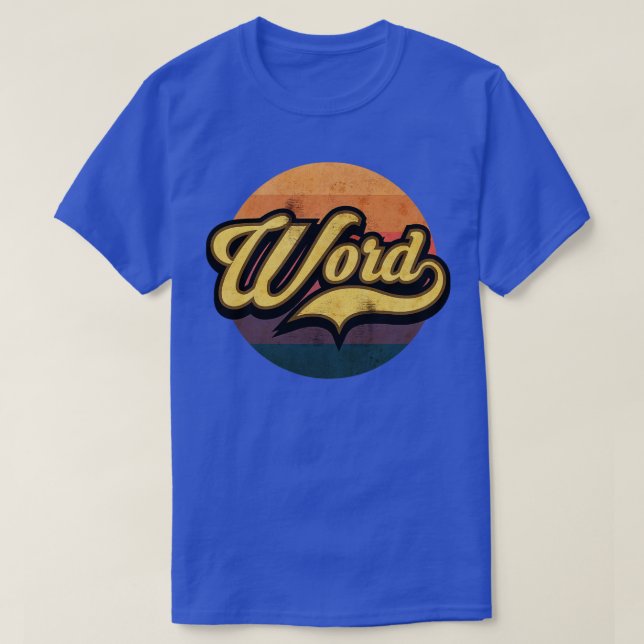 T-shirt Word 1 (Design devant)