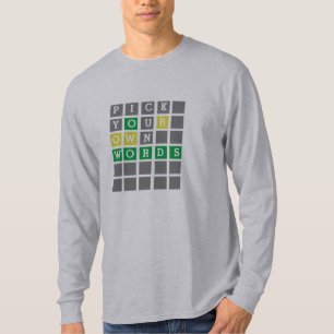 T-shirt Word personnalisé