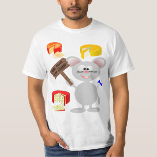 T-shirt Work For Cheese