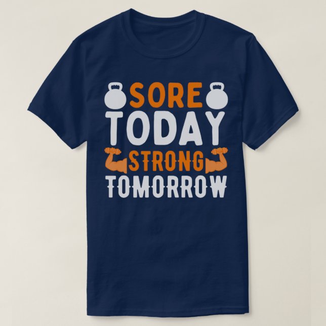 T-SHIRT WORKOUT FITNESS SPORTS (Design devant)