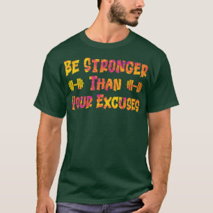 T-shirt Workout Quota Gym Motivation For Men And Women Wit