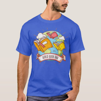 T-shirt World Book Day Cute Graphic Bookworts Book Dragons