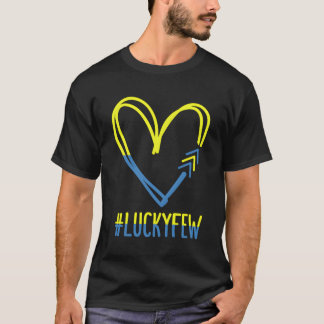 T-shirt World Down Syndrome Awareness Day 3 Arrows Lucky F