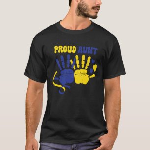 T-shirt World Down Syndrome Day Sensibilisation Fier Tante