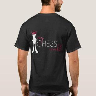 T-shirt World My Chess pour hommes