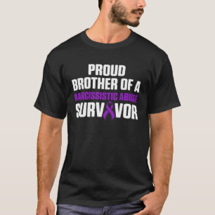 T-shirt World Narcissistic Abuse Awareness Brother Survivo