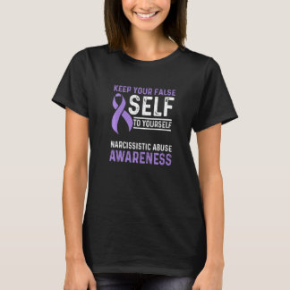T-shirt World Narcissistic Abuse Awareness False Self Surv