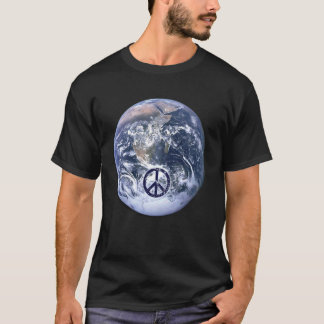 T-shirt World Peace Earth Peace Symbol Design