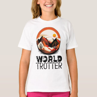 T-shirt World Trotter - Aventura en el Horizonte