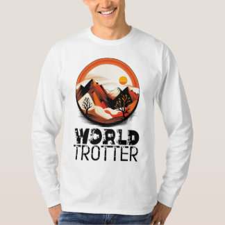 T-shirt World Trotter - Aventura en el Horizonte