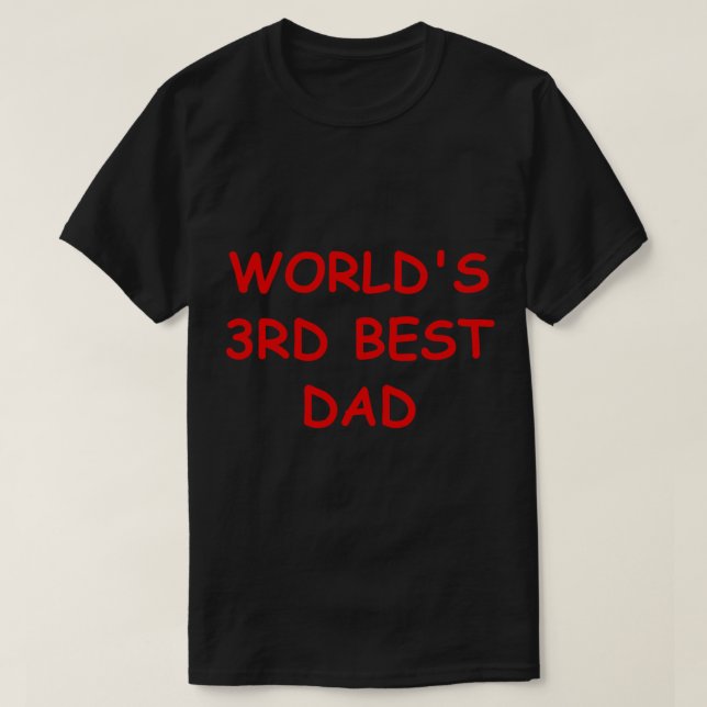 T-shirt Worlds3rdBestPapa(BojackHorseman) (Design devant)