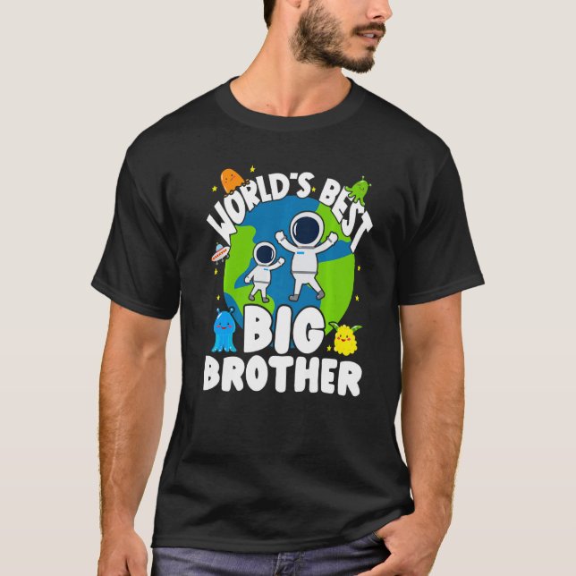 T-shirt World's Best Big Brother (Devant)