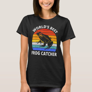T-shirt Worlds Best Frog Catcher  Frog