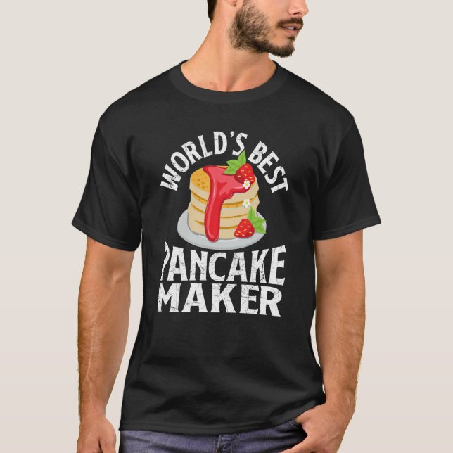 T-shirt World's Best Pancake Maker  Pancake Maker (Devant)