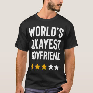 T-shirt Worlds Okayest ami ami pour lui