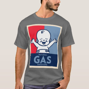 T-shirt Worldx27s Plus grande source de gaz naturel 21
