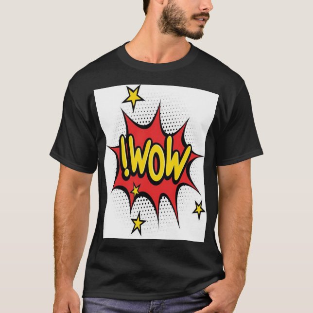 t-shirt wow (Devant)