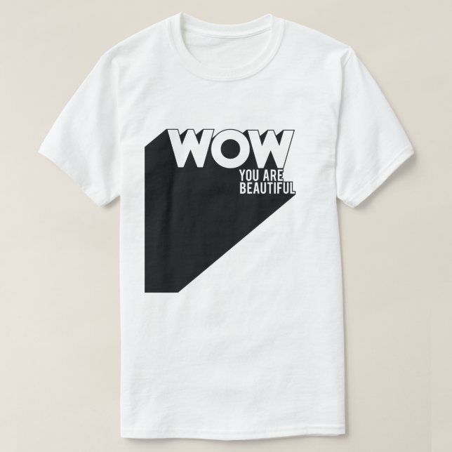 T-SHIRT WOW (Design devant)