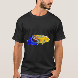 T-shirt Wrasse Saltwater Aquarium Coral Reef Poisson