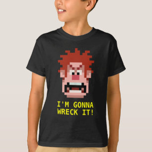 T-shirt Wreck-It Ralph : Je vais l'écraser !