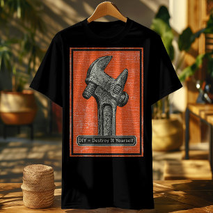 T-shirt Wrench vintage - do-it-yourself Détruisez-Le Vous-