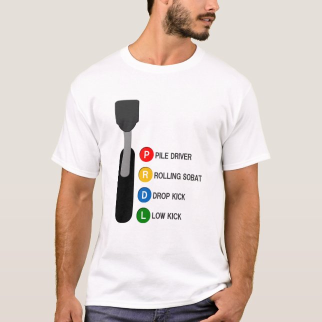 T-shirt Wrestling Gear (Devant)