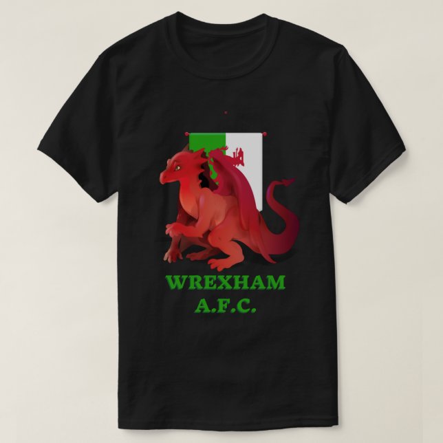 T-shirt Wrexham AFC fans Classique (Design devant)