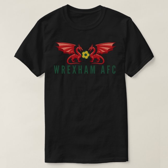 T-shirt Wrexham Afc Wrexham Wrexham Association Football C (Design devant)