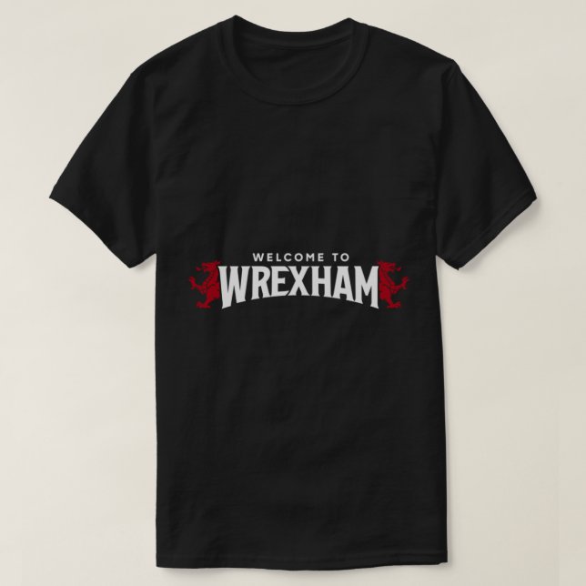 T-shirt Wrexham Afrique (Design devant)