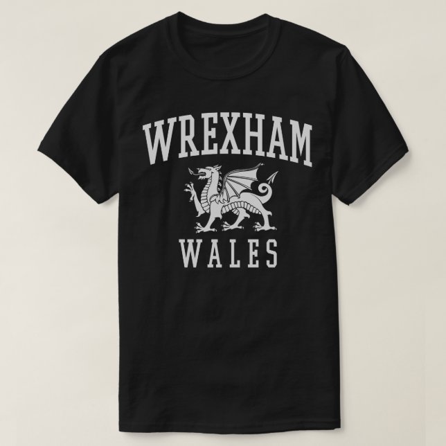 T-shirt Wrexham Wales (Design devant)