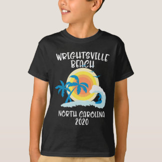 T-shirt Wrightsville Beach North Carolina Vacation Surf Fa