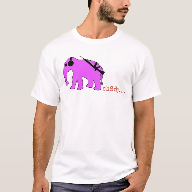 T-SHIRT WRIONG ALLÉ PAR ÉLÉPHANT (Devant)