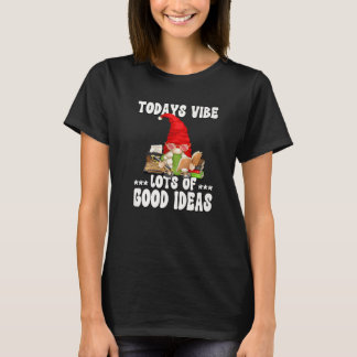 T-shirt Writer Gnome For Women Book  And Retired Grandma