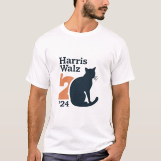 T-shirt "Wrris Walz '24" - Art minimaliste de la typograph