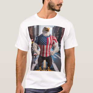 T-shirt WTF est un kilomètre