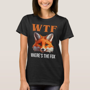 T-shirt WTF - Où est le Fox