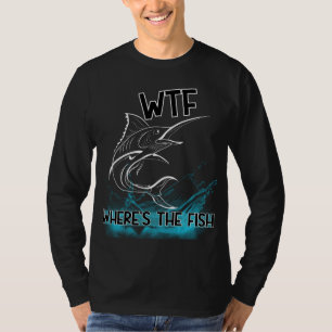 T-shirt WTF Où est le poisson ?