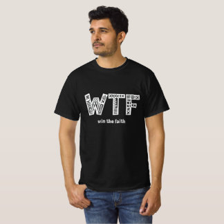 T-shirt WTF remporte la Chemise tribale de la foi