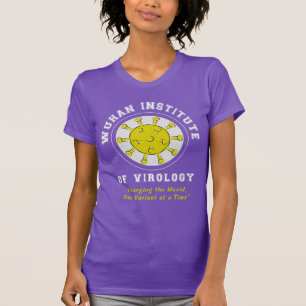T-shirt Wuhan Institut de virologie Funny Virus