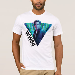 T-shirt WW84 Blue-Green Steve Trevor Kaleidoscope