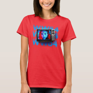T-shirt WW84 Wonder Woman Retro Static TV Set