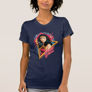 T-shirt WW84 Wonder Woman Retrowave Character Badge