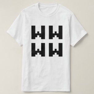 T-shirt WWWW LOL Japonais Internet Slang