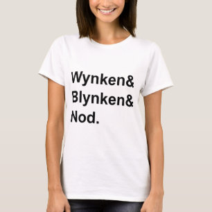 T-shirt Wynken Blynken et Nod Chaussure en bois - Histoi